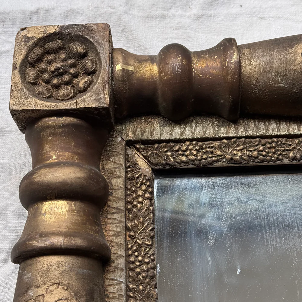 18th-century Early American Federal Mirror - Image 4