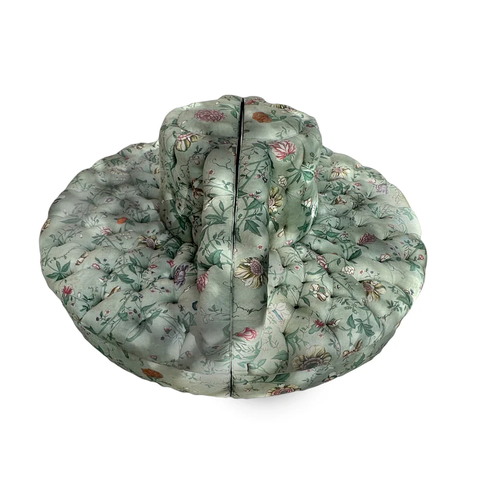 19th Century French Bourne Sofa in Pierre Frey Le Paravent Chinois Fabric - Image 3