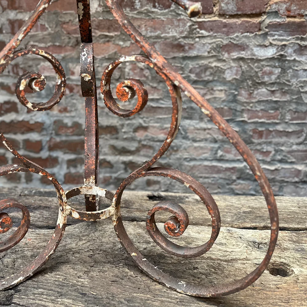 19th Century Italian Metal Table Base - Image 5