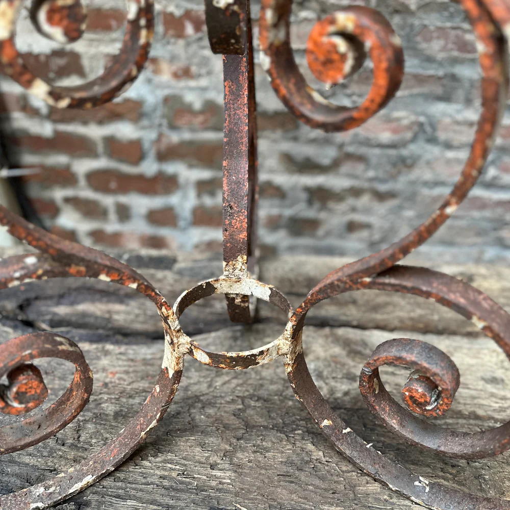 19th Century Italian Metal Table Base - Image 6