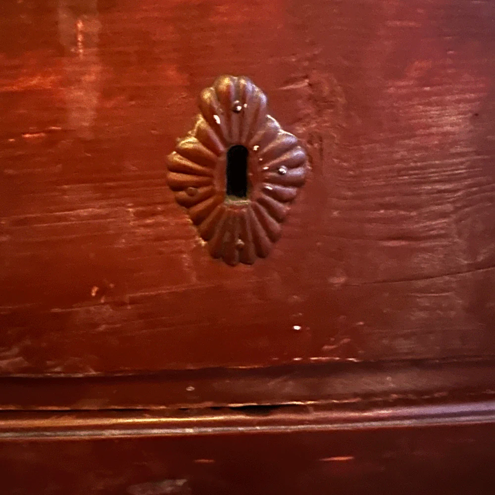 19th Century Painted French Chest - Image 6