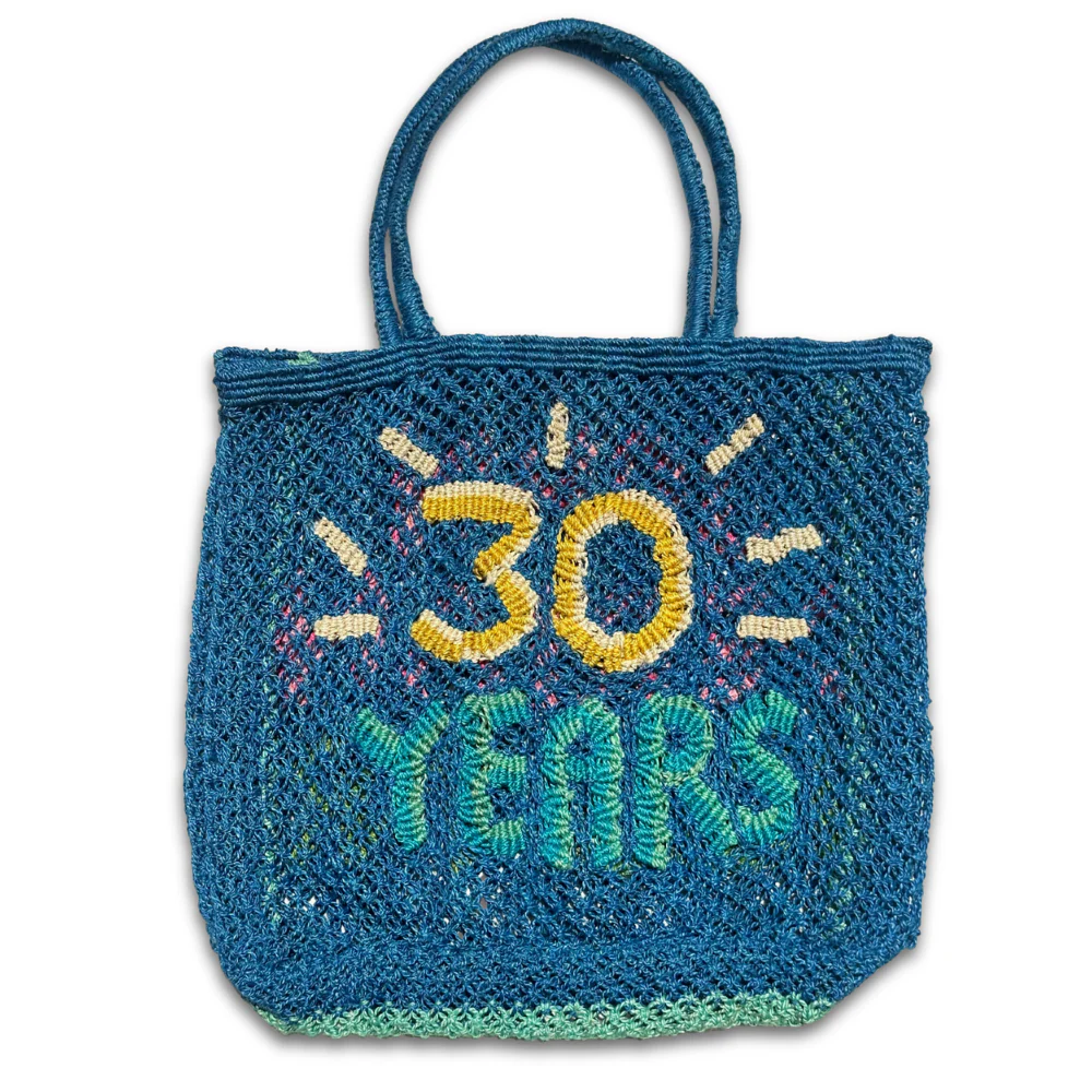 Woven 30th Anniversary John Derian New York Tote - Image 4