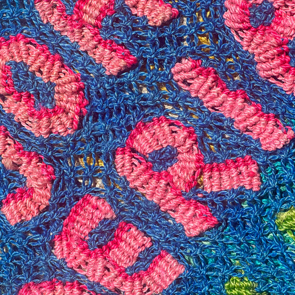 Woven 30th Anniversary John Derian New York Tote - Image 7