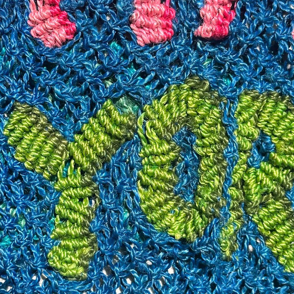 Woven 30th Anniversary John Derian New York Tote - Image 8