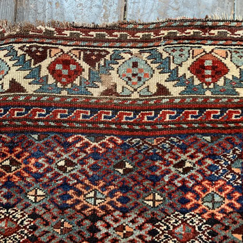 4’1” x 6’10" 19th Century Caucasian Rug - Image 4