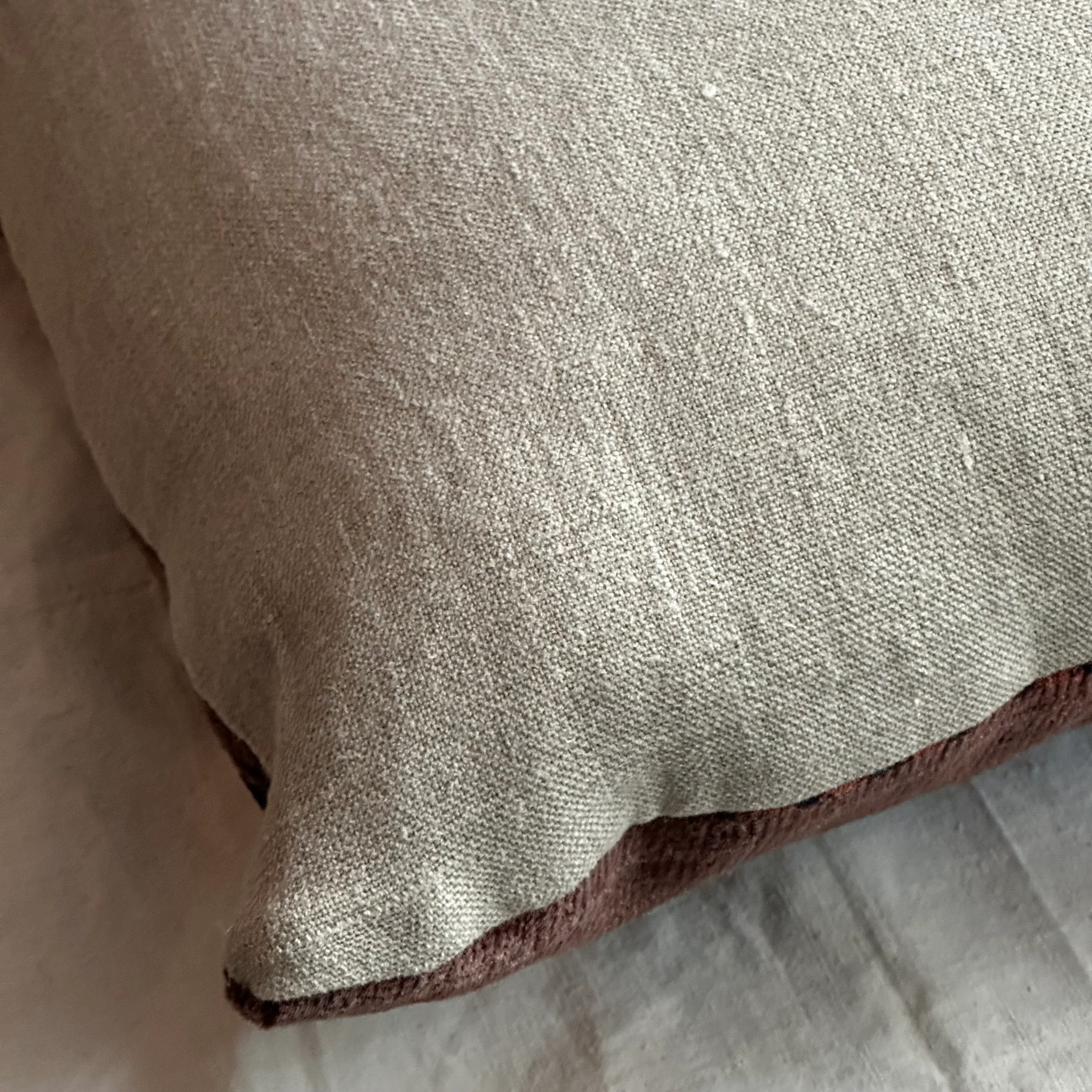 Antique Caucasian Rug Pillow #1A - Image 5