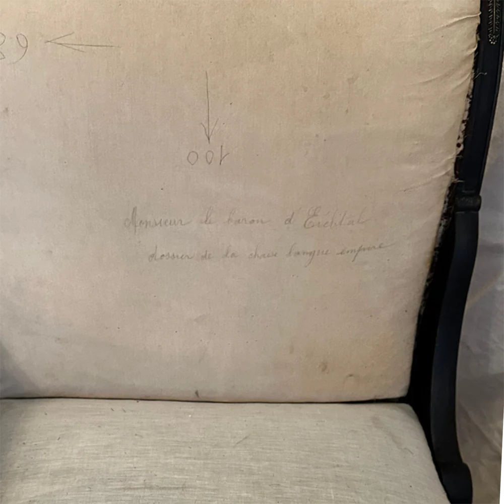 19th Century French Chaise - Image 5