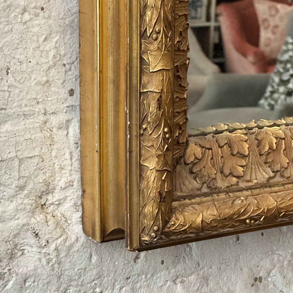 Antique Gilt Mirror - Image 4