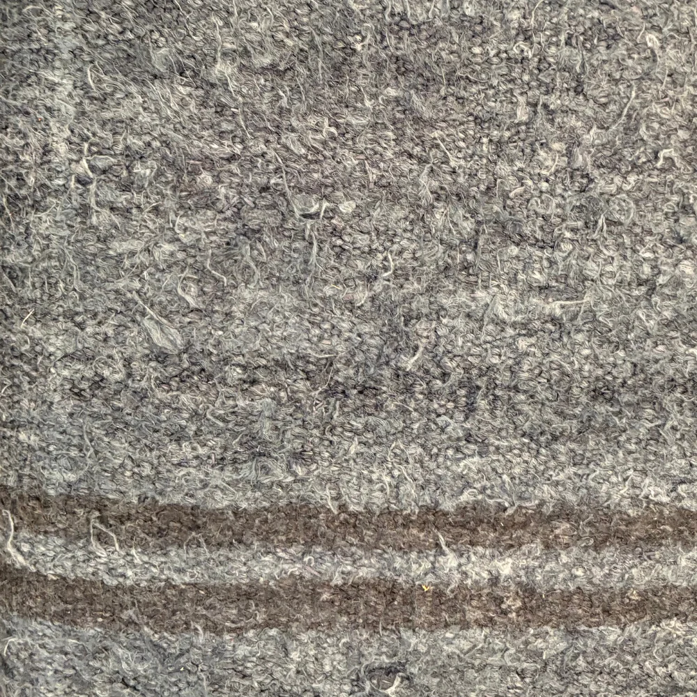 Custom Antique Overdyed Kilim Ottoman - Image 5