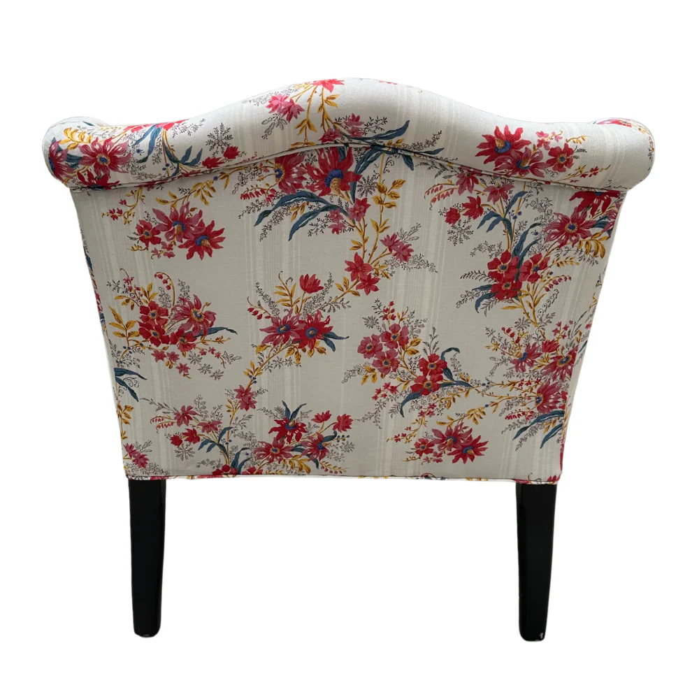 Custom Bog Chair in Décors Barbares Ete Moscovite Fabric - Image 7