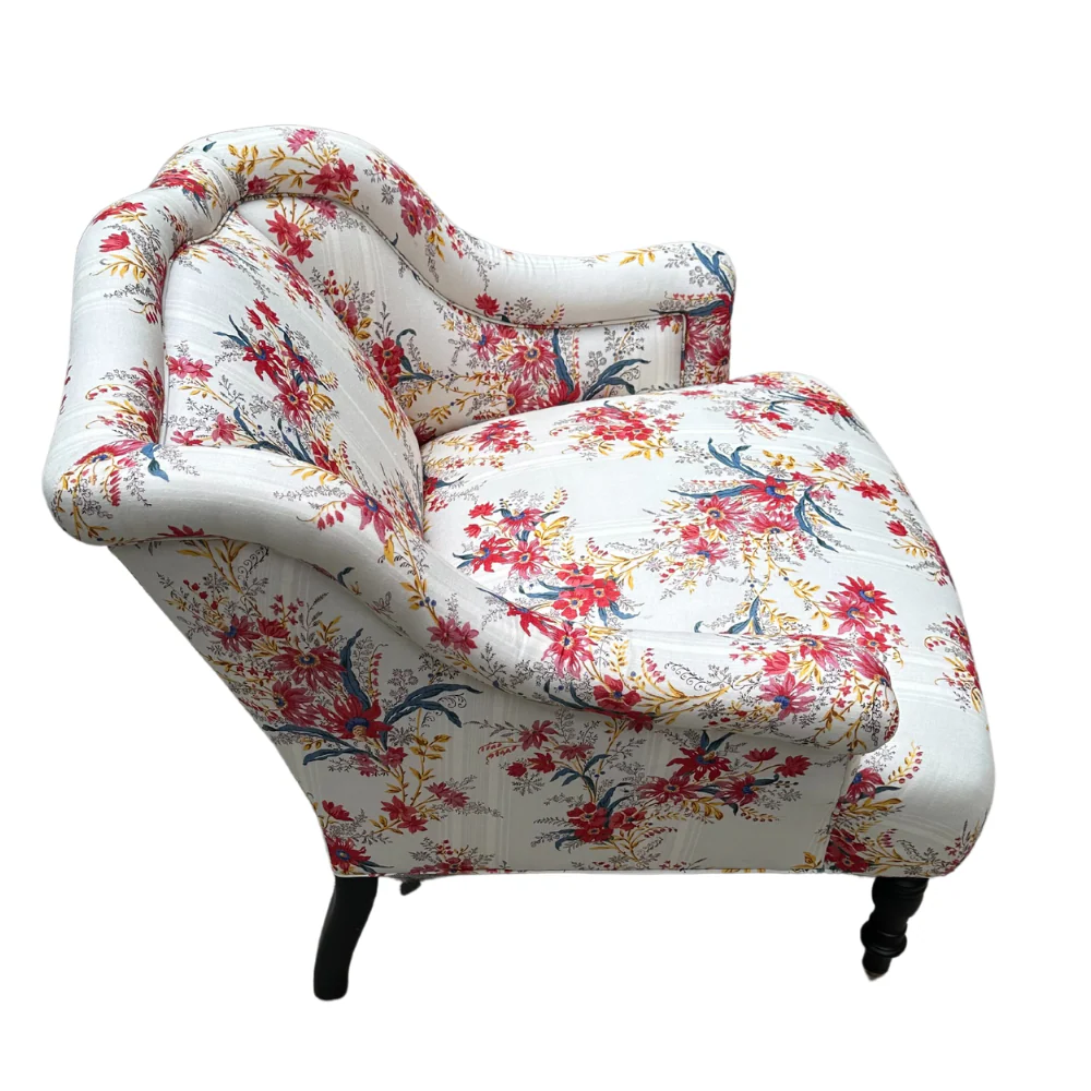 Custom Bog Chair in Décors Barbares Ete Moscovite Fabric - Image 9