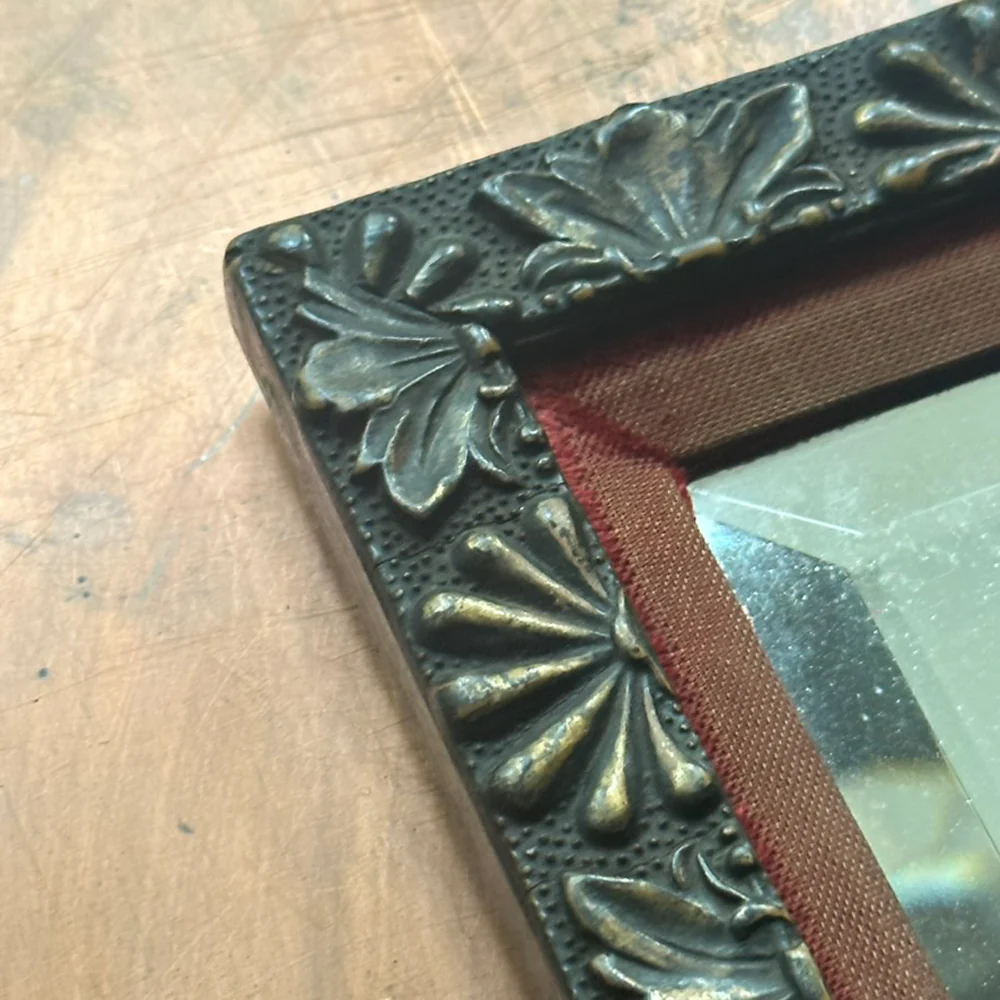 Early 20th Century American 8.75" H Arts & Crafts Mirror - Image 5