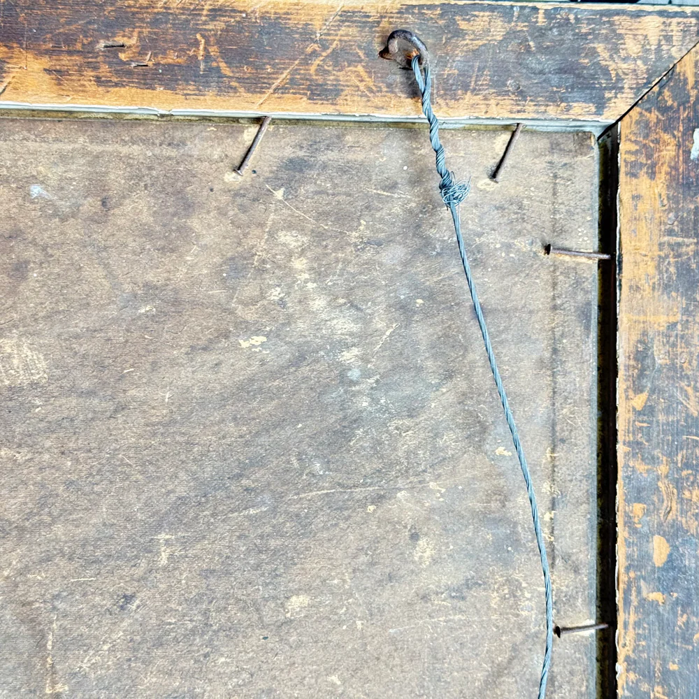 Early 20th-century Chicks Painting - Image 3