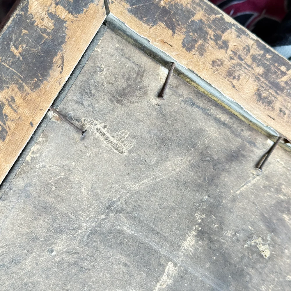 Early 20th-century Chicks Painting - Image 6