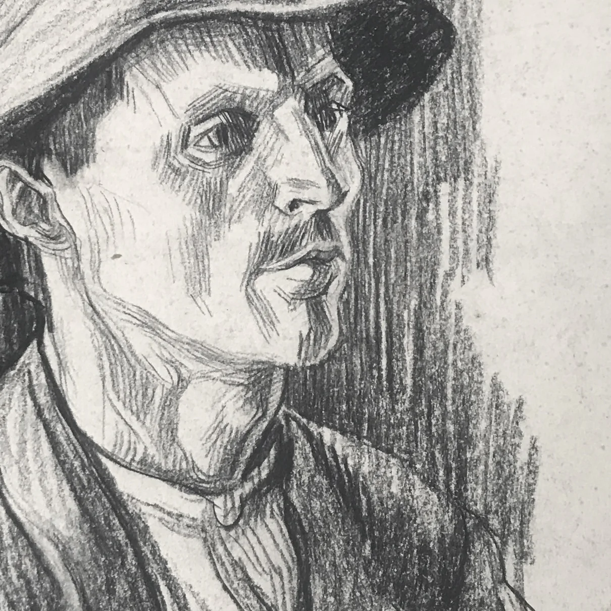 Evert Rabbers Portrait Study Drawing 11 - Image 3