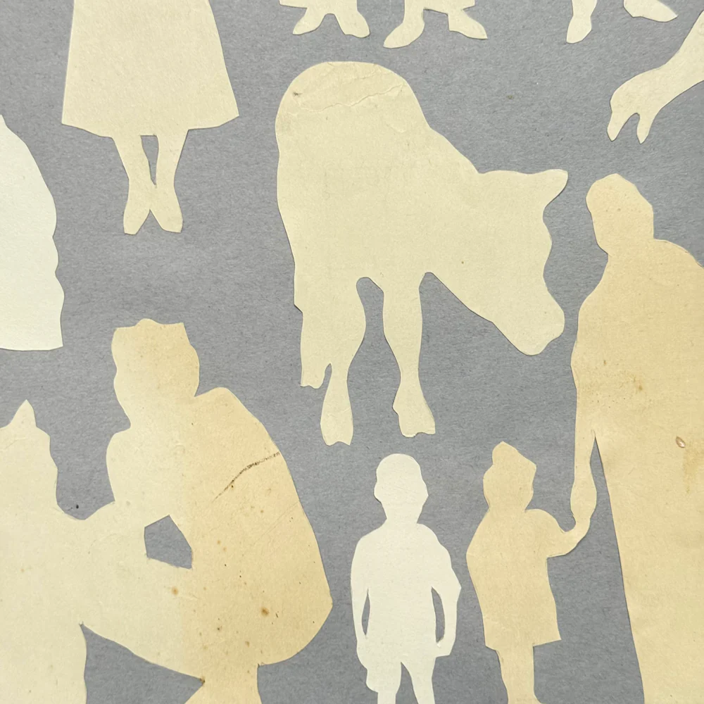 Framed Mike Miller Silhouette Collage #2 - Image 5