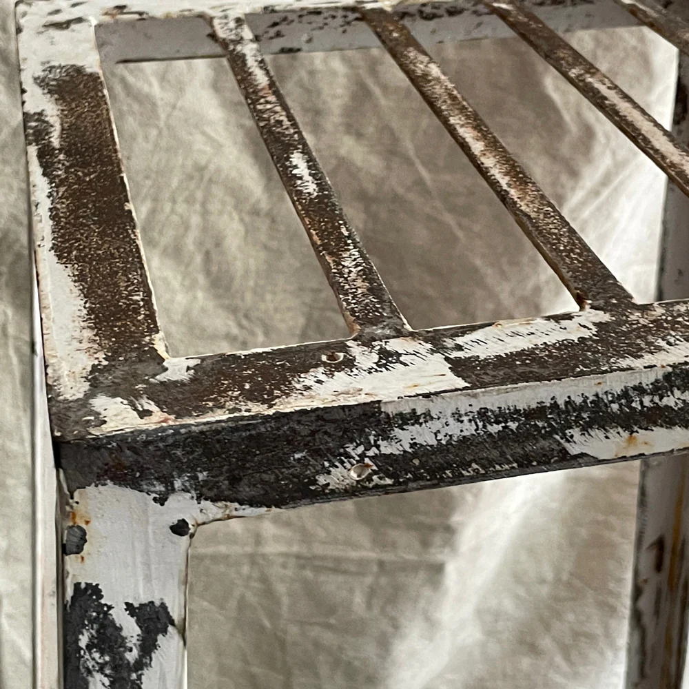 Pair of Antique Metal Plant Stand Tables - Image 3